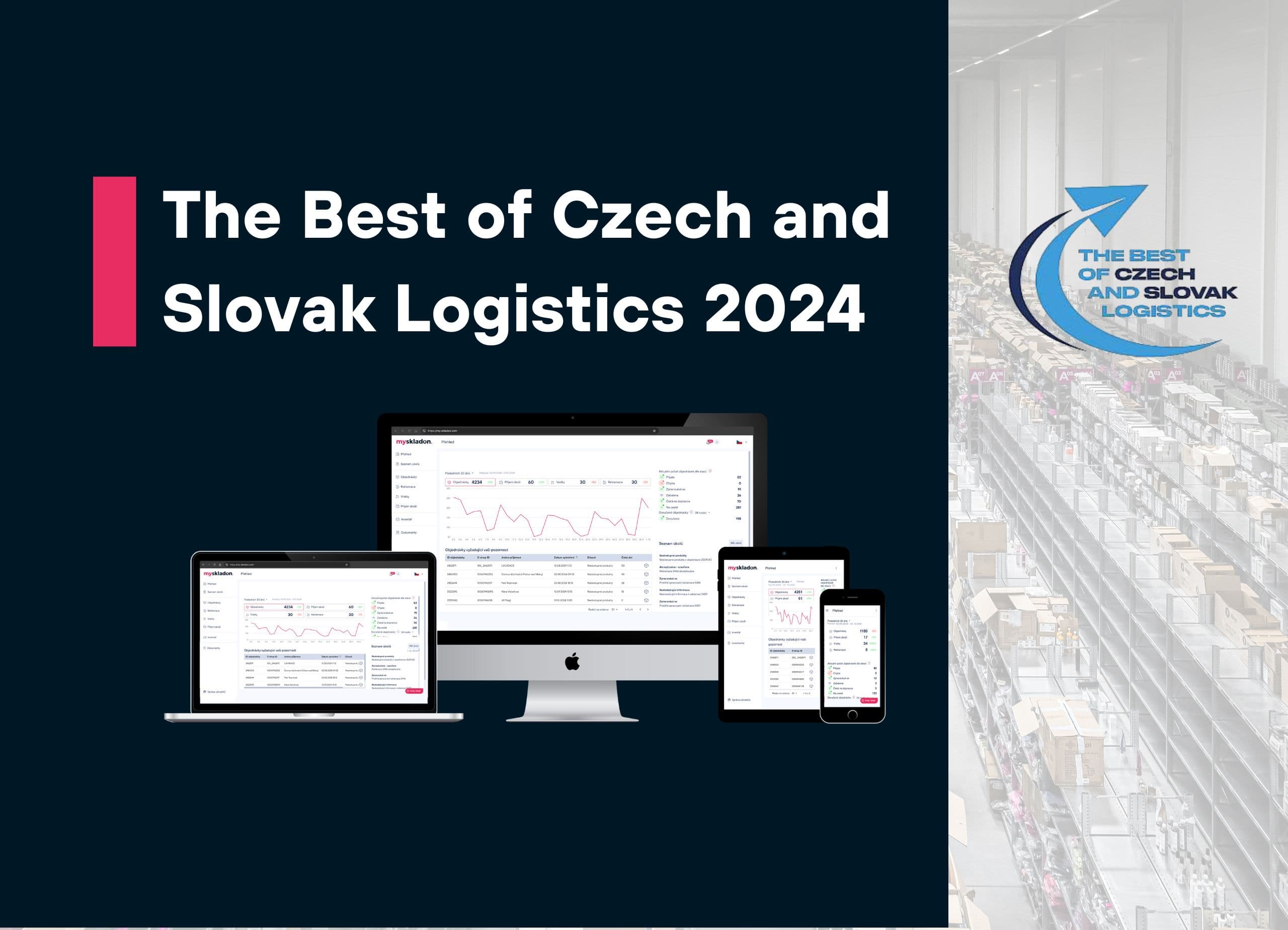 Skladon was awarded in The Best of Czech and Slovak Logistics competition