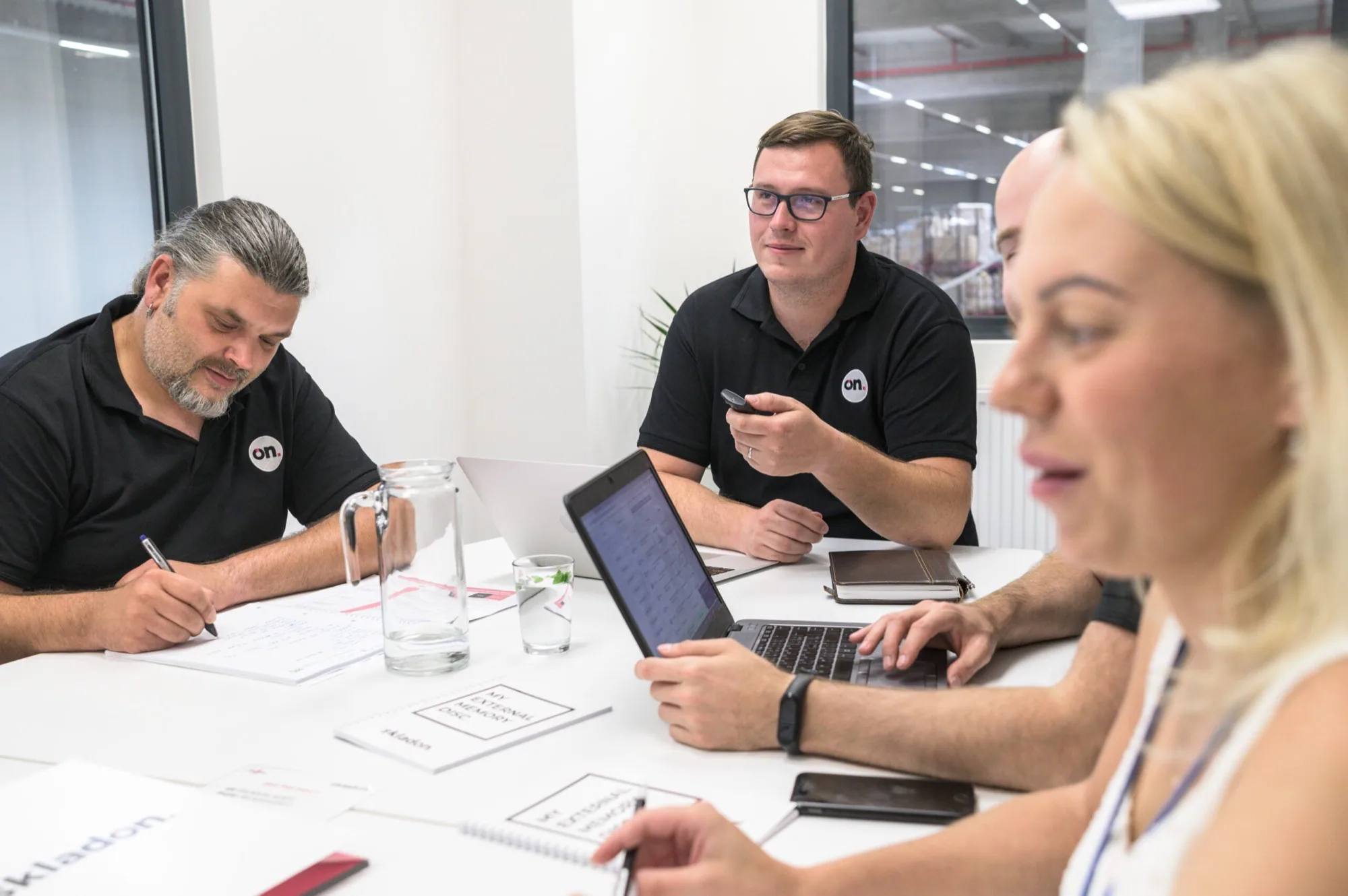 Professionally trained employees