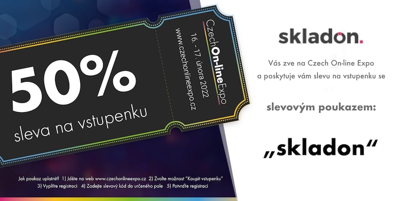 Skladon na Czech Online Expo 2022