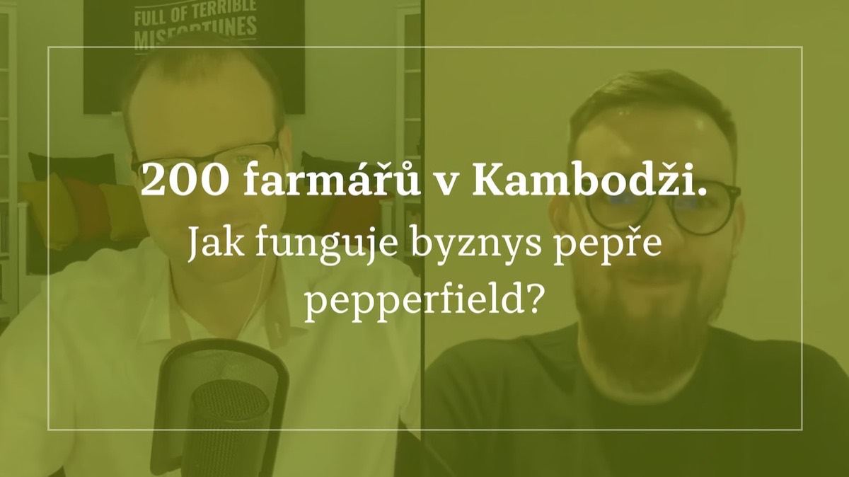 Mladý Podnikatel: Jak funguje byznys pepře pepperfield?