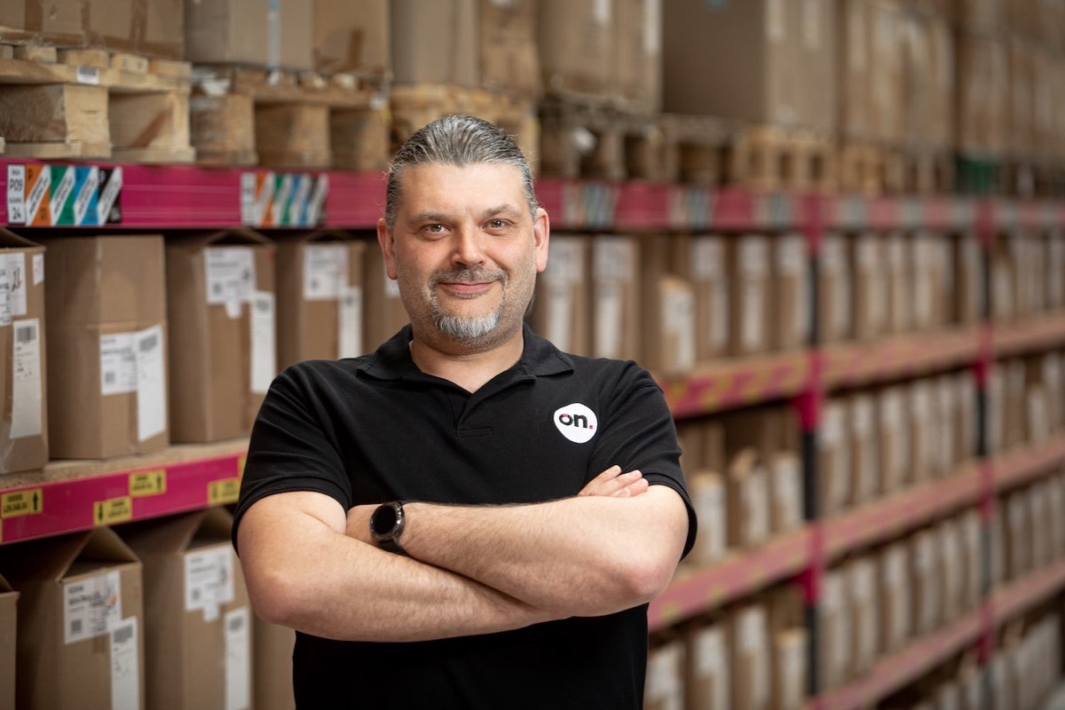 Max Kovář, ředitel logistiky Skladon
